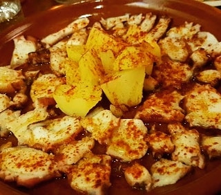 Pulpo a la gallega